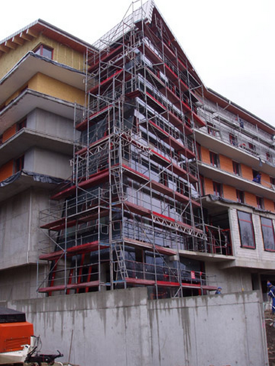 Budowa hotelu w Zakopanem